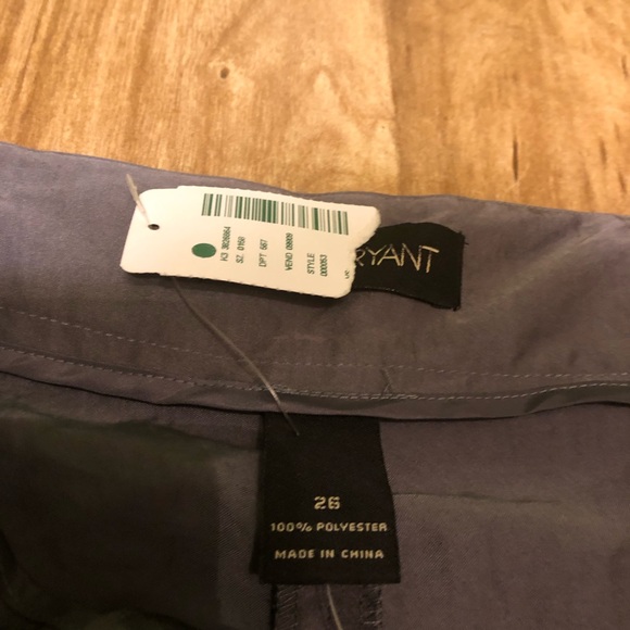 NWT Lane Bryant Grey Lightweight Satin Feel Drawstring Pants Womens Size 26 - Picture 5 of 11